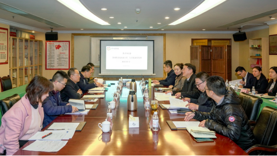 省国资党委委员、副主任沈汝源率队调研省DB电竞集团