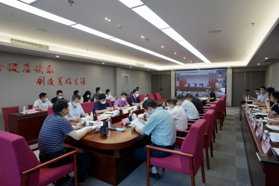 DB电竞集团召开疫情防控工作领导小组2022年第3次会议 集团党委书记、董事长、疫情防控工作领导小组第一组长任丁主持会议并讲话