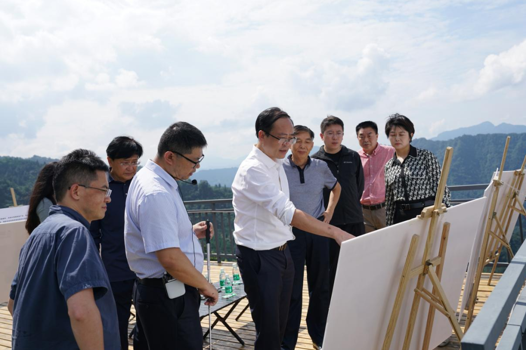 省DB电竞集团外部董事调研峨眉山太阳谷文旅康养项目