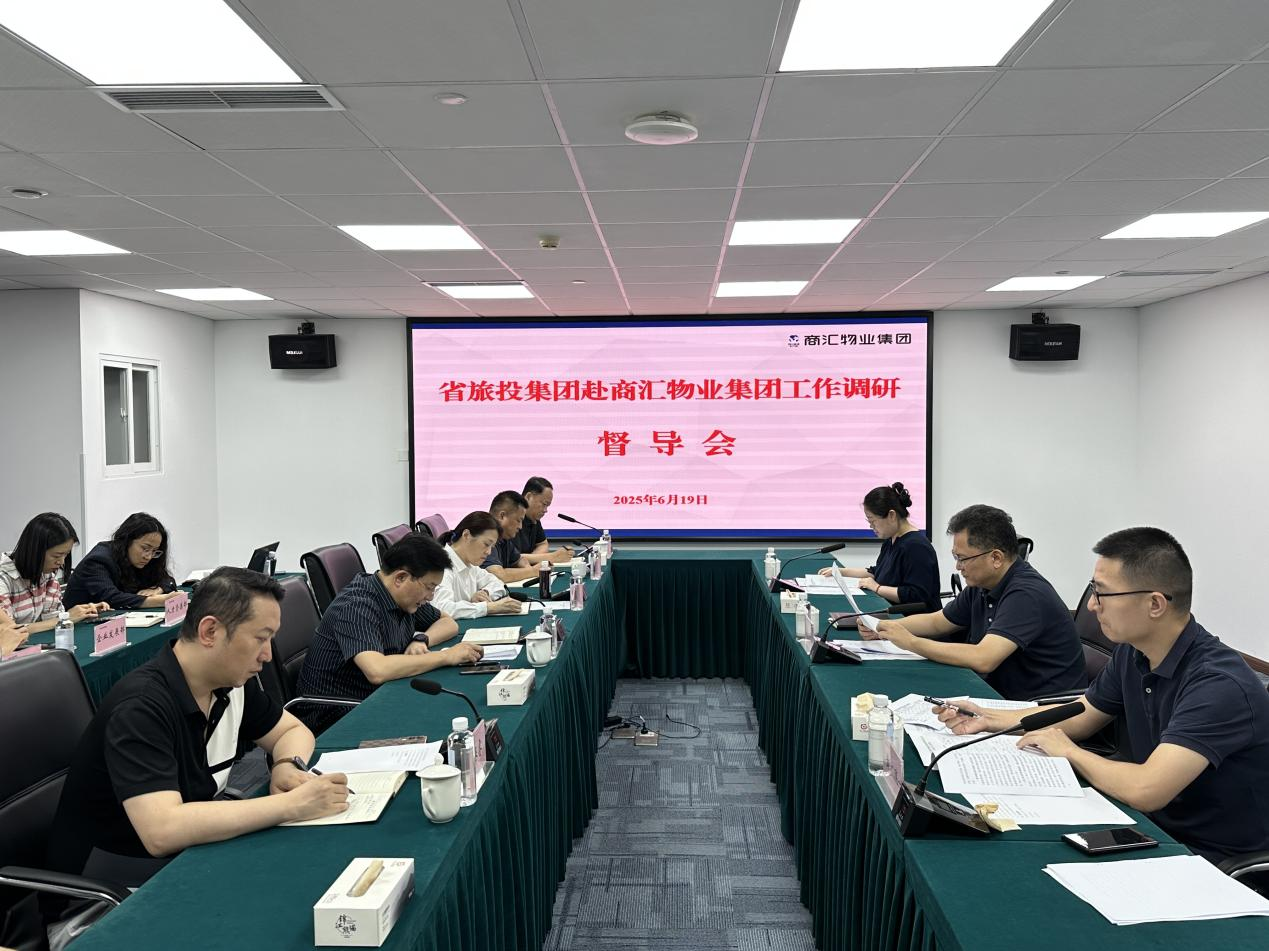 集团副总经理汪宏带队督导商汇物业集团及DB电竞航旅公司改革深化提升行动
